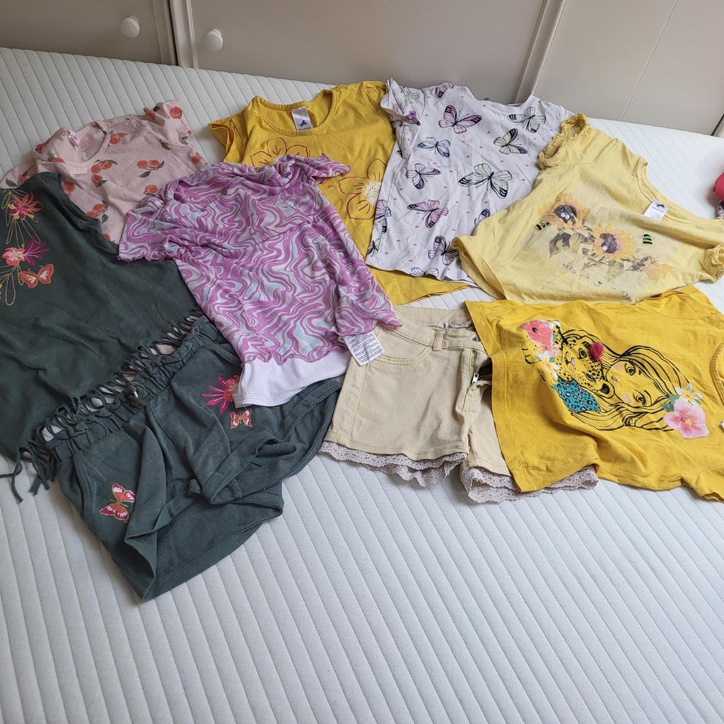 Meisjes zomerkleding 1maat 110 to 128, Ophalen of Verzenden, Gebruikt, Maat 116