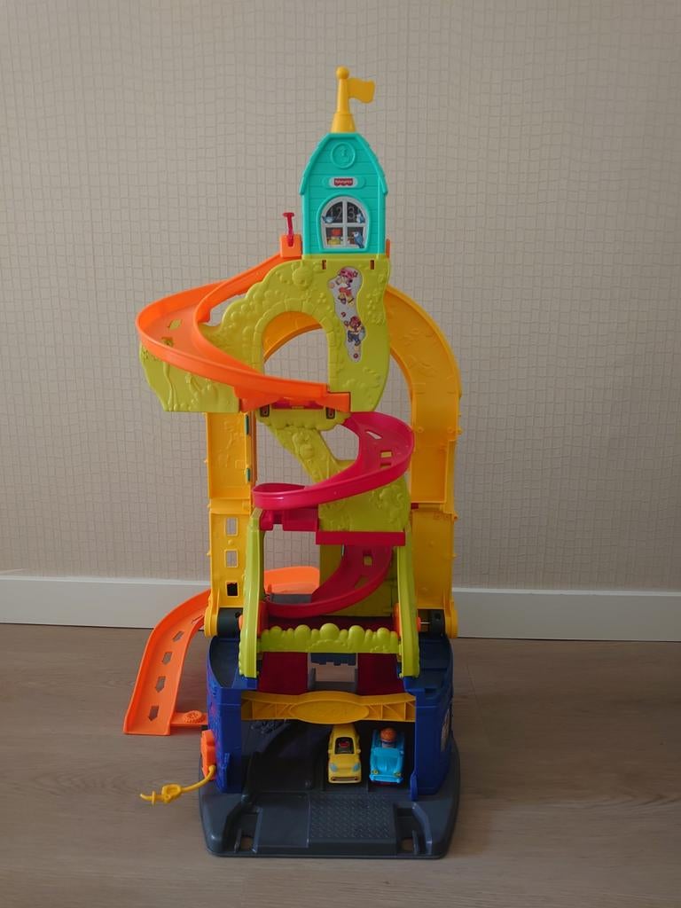 Fisher-Price Little People Garage Speelset, Ophalen, Gebruikt, Speelset, Met geluid