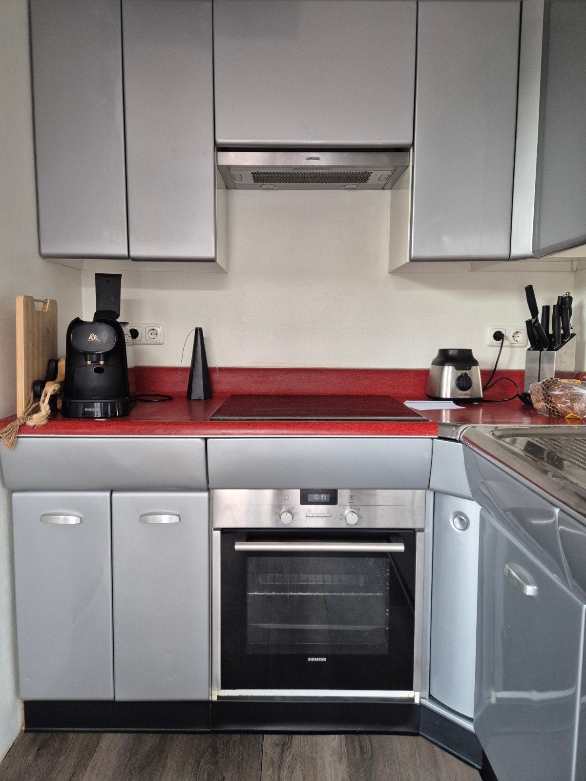 American Kitchen (Franke) diverse kasten en onderdelen., Ophalen