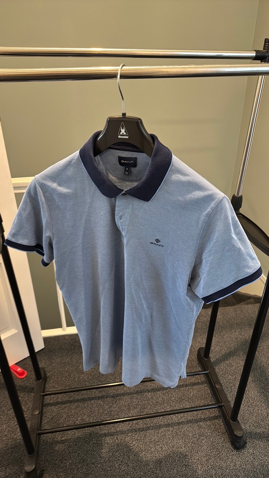 Gant polo, Ophalen of Verzenden, Zo goed als nieuw, Blauw