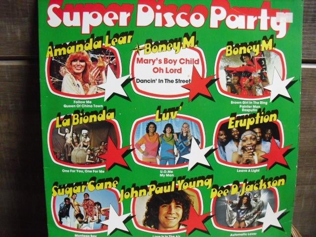 - Super DISCO Party 2 (1978) - LP, Cd's en Dvd's, Vinyl | Pop, Gebruikt, Beschermende buitenhoes, Complilatie, Fotohoes, Inclusief binnenhoes
