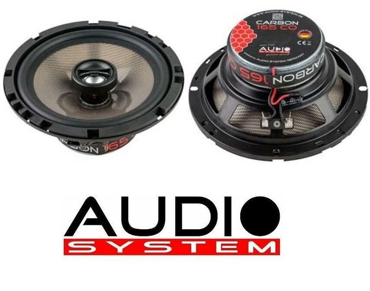 Audio System Carbon 165 CO Coaxial Speakers 6.5'' / 16.5cm, Info@optimount.nl, Nieuw, Ophalen of Verzenden, Anholtseweg 48A 7091 HB DINXPERLO