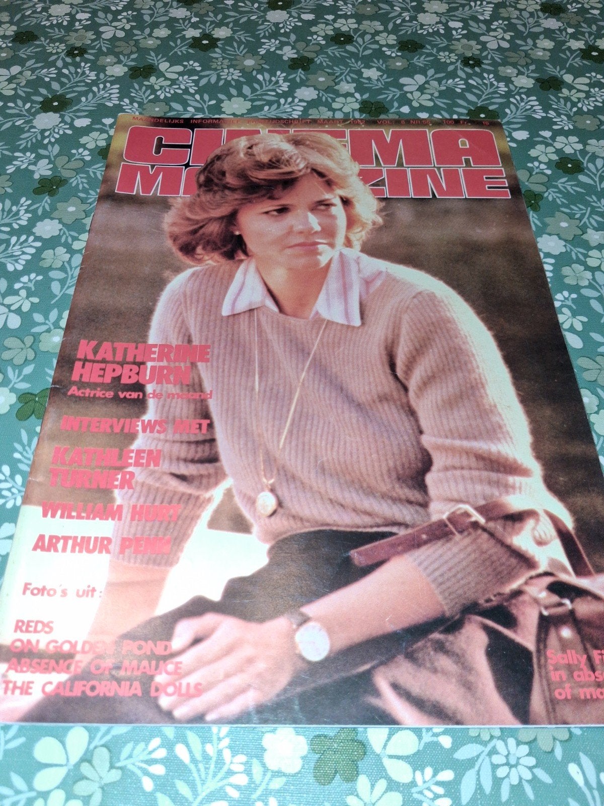 Cinema Magazine Maart 1982, Ophalen of Verzenden, Gelezen, Muziek, Film of Tv
