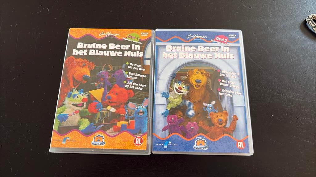 Bruine beer in het blauwe huis - deel 1 en 2, Cd's en Dvd's, Dvd's | Kinderen en Jeugd, Alle leeftijden, Ophalen of Verzenden