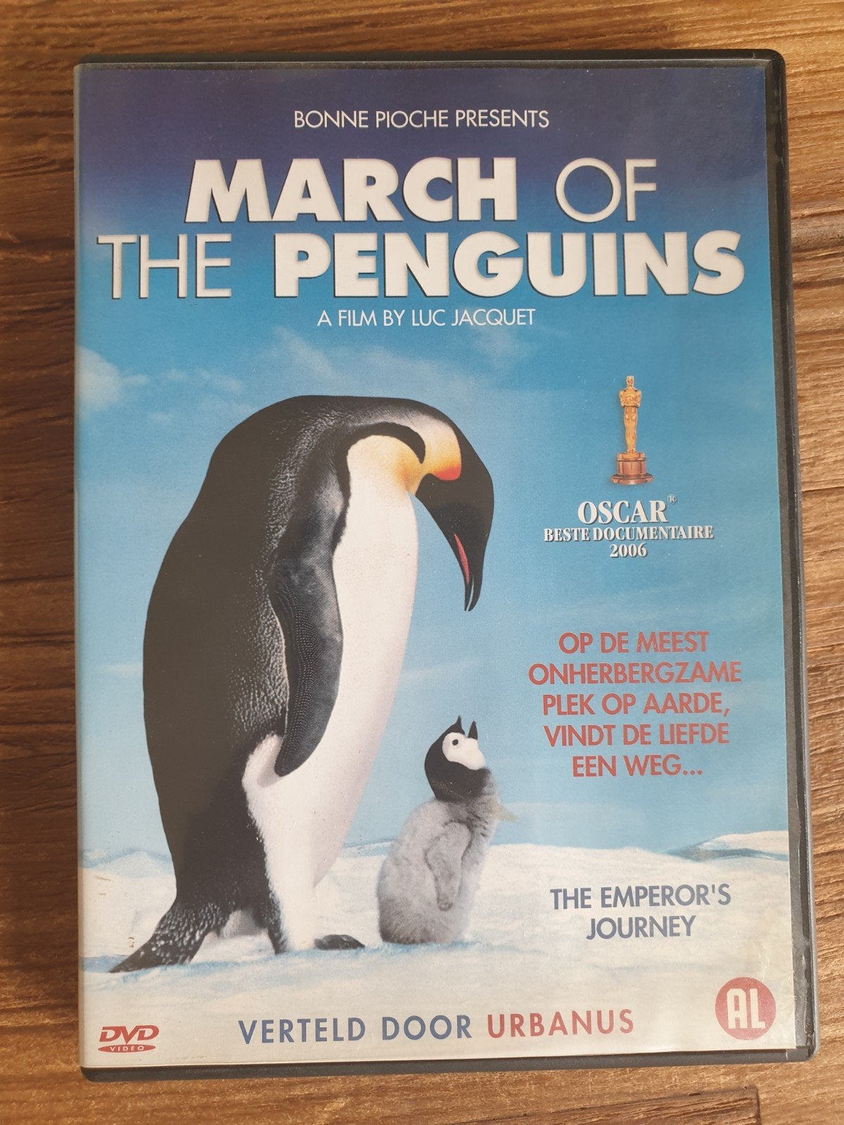 March of the Penguins DVD - Vertaald door Urbanus, Alle leeftijden, Nederlands, Natuur, Zo goed als nieuw