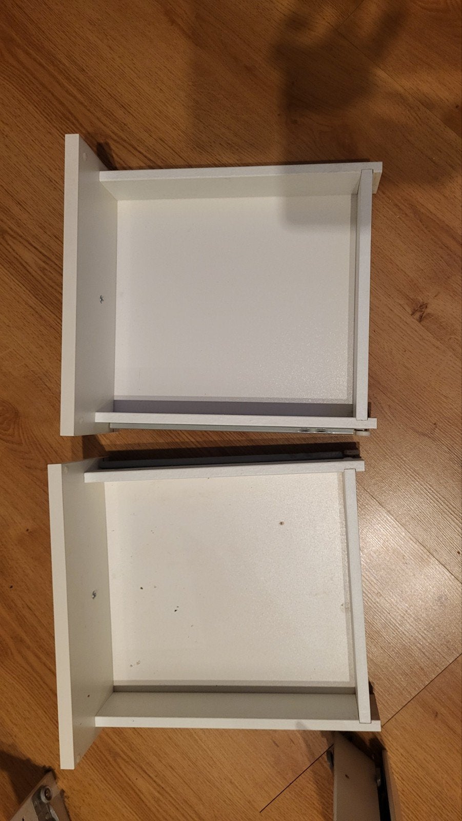 4 lades met inlay voor kalax kast - wit, Huis en Inrichting, Gebruikt, 3 of 4 laden, Minder dan 100 cm, Overige houtsoorten