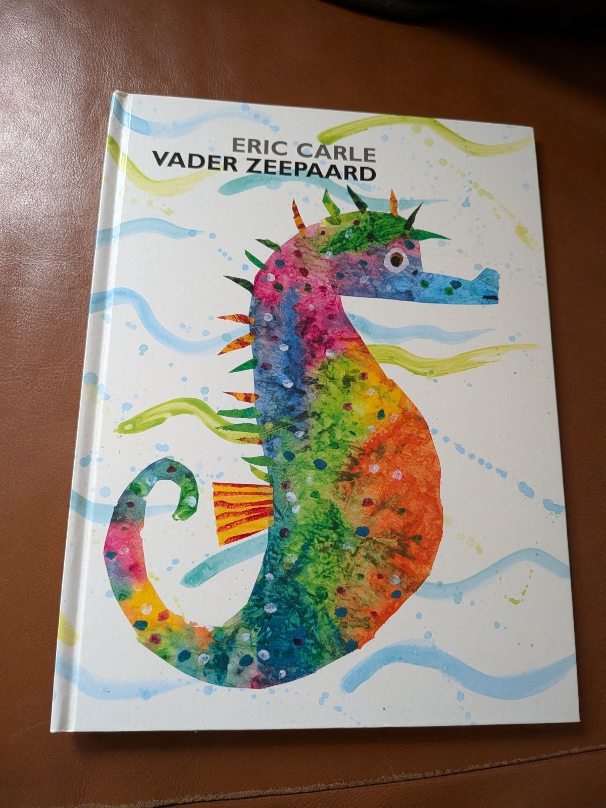 Vader Zeepaard - Eric Carle (Zo goed als nieuw), Ophalen, Jongen of Meisje, Zo goed als nieuw, Voorleesboek