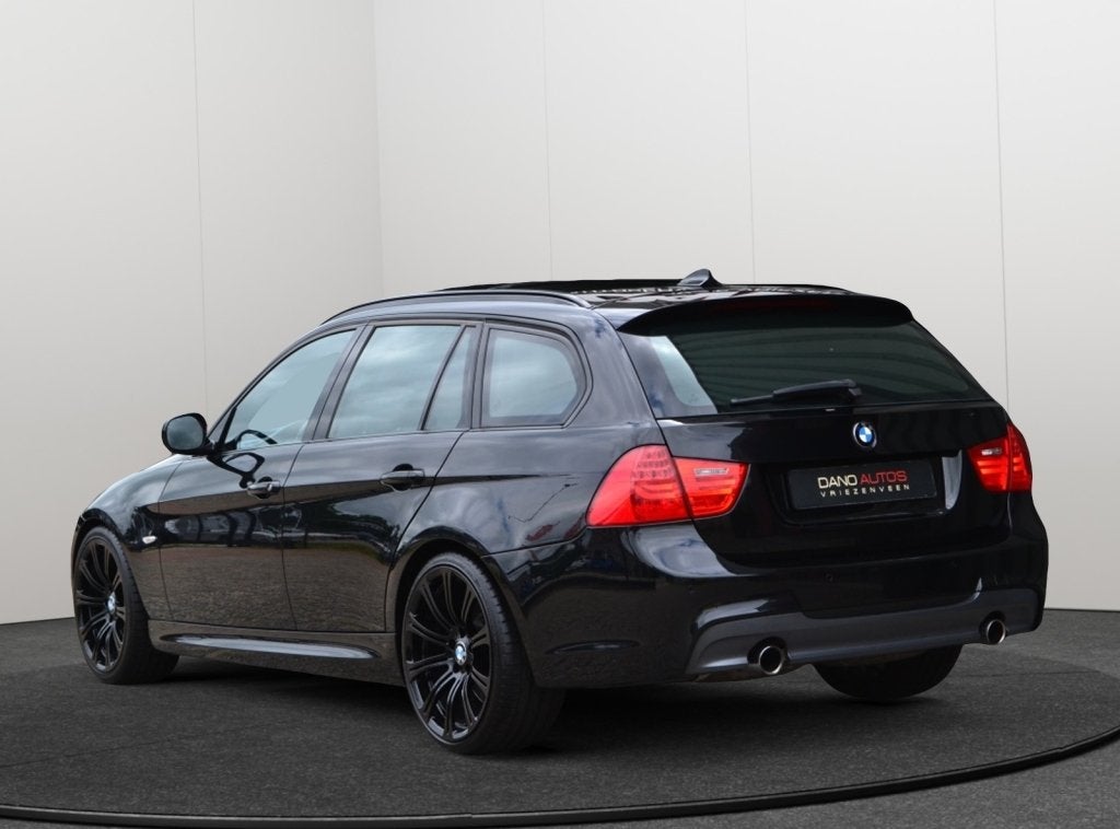 BMW 3 Serie Touring 335i High Executive Pano/Leer/H&K/Keyles, Euro 5, Gebruikt, Zwart, Zwart