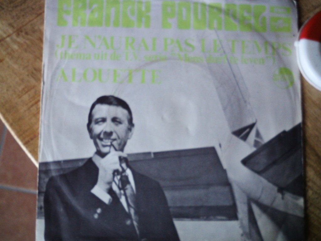 franck poucel - je n'aurai pas le temps  29mei, 7 inch, Single, Ophalen of Verzenden, Pop