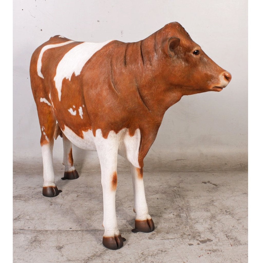 Guernsey Cow – Koe Lengte 142 cm - levensecht, Verzamelen, Dierenverzamelingen, Ophalen, Nieuw, Overige soorten, Overige typen