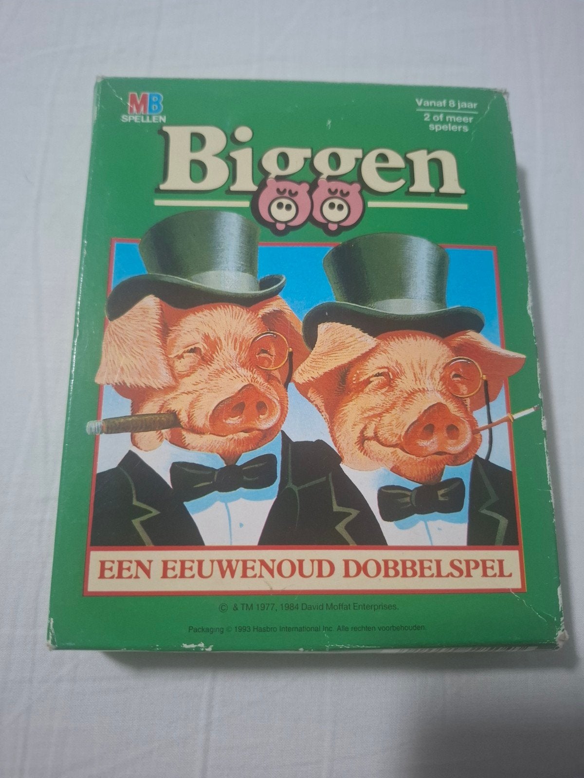 Biggen, Ophalen of Verzenden, Zo goed als nieuw, MB Spellen