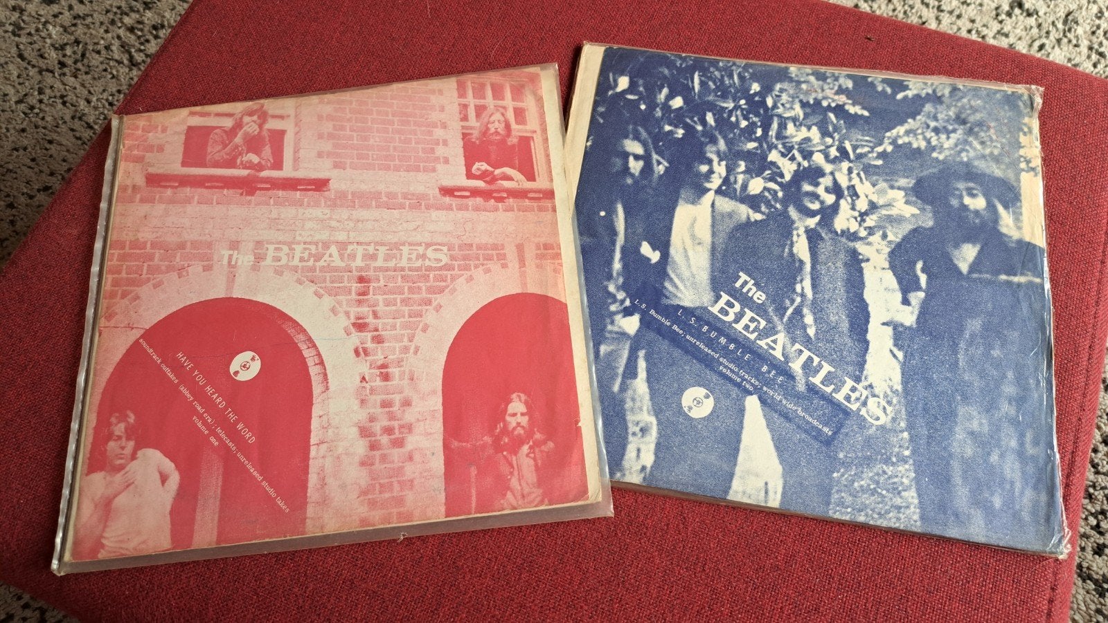 Beatles Have you heard the news & L.S. Bumble Bee vinyl lp's, Cd's en Dvd's, Vinyl | Pop, Ophalen of Verzenden, LP