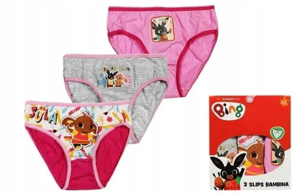 Bing Konijn Onderbroeken (set van 3) - Maat 110/116, Nacht- of Onderkleding, Meisje, Nieuw, Nvt