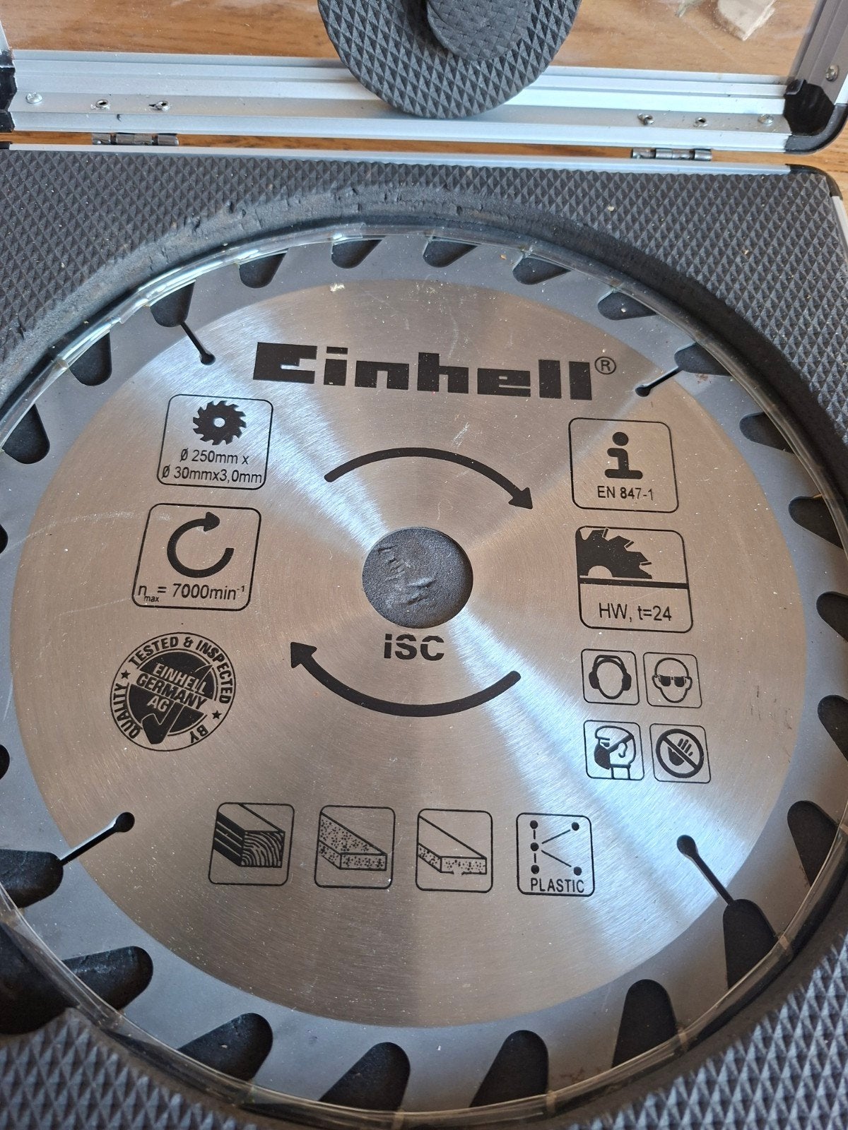 Diverse Zaagbladen - Einhell en Bosch en Piranha, Gebruikt, Cirkelzaag, 70 mm of meer, Ophalen of Verzenden