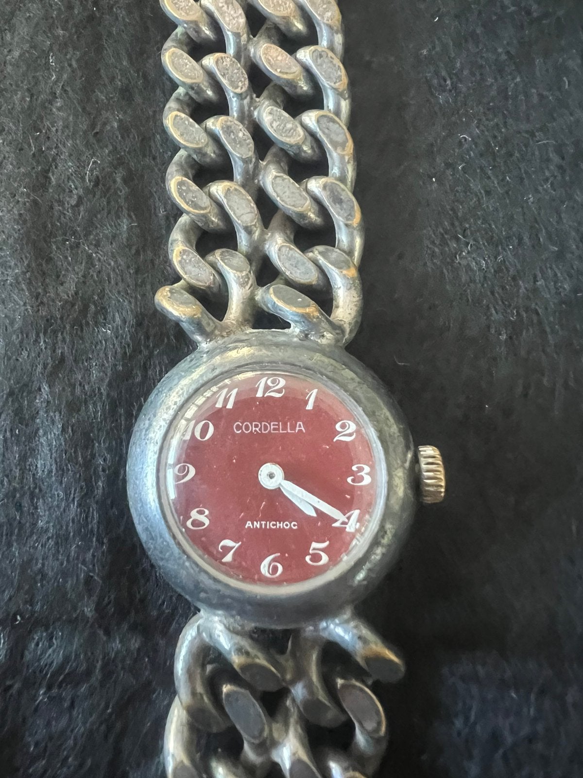 Dames horloge, Overige merken, Staal, Gebruikt, Polshorloge