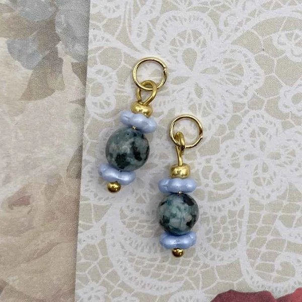 Bedels voor Oorringen Goudkleurig staal Lovely Blue per paar, Overige merken, Overige materialen, Verzenden, Nieuw
