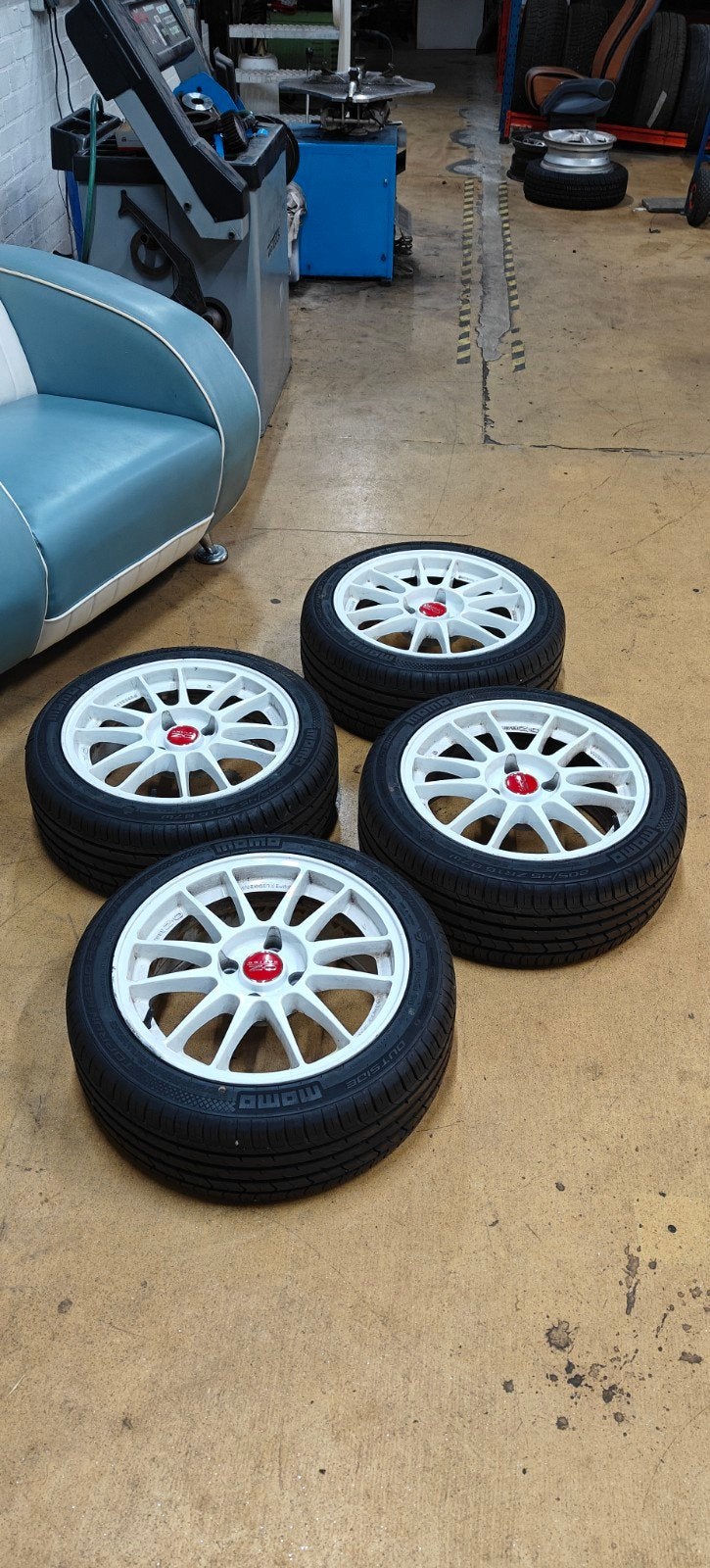 Oz superleggera velgen 4x108, Ophalen, Gebruikt, 16 inch, Banden en Velgen