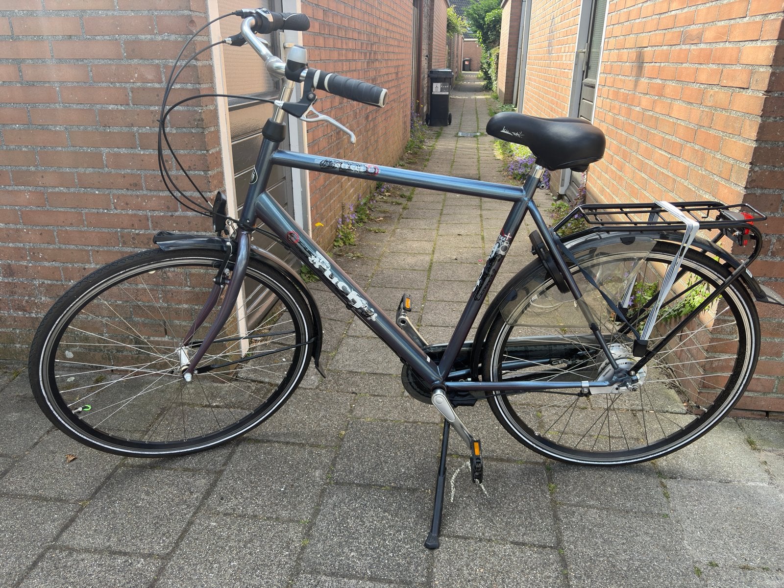 Puch Street+ herenfiets - Goede staat, Fietsen en Brommers, Gebruikt, Velgrem, Versnellingen, 56 cm of meer