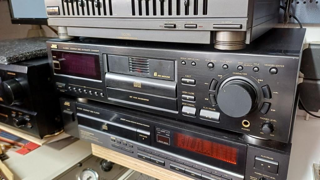 Jvc cd speler xl  m516 wisselaar defect, Ophalen, JVC