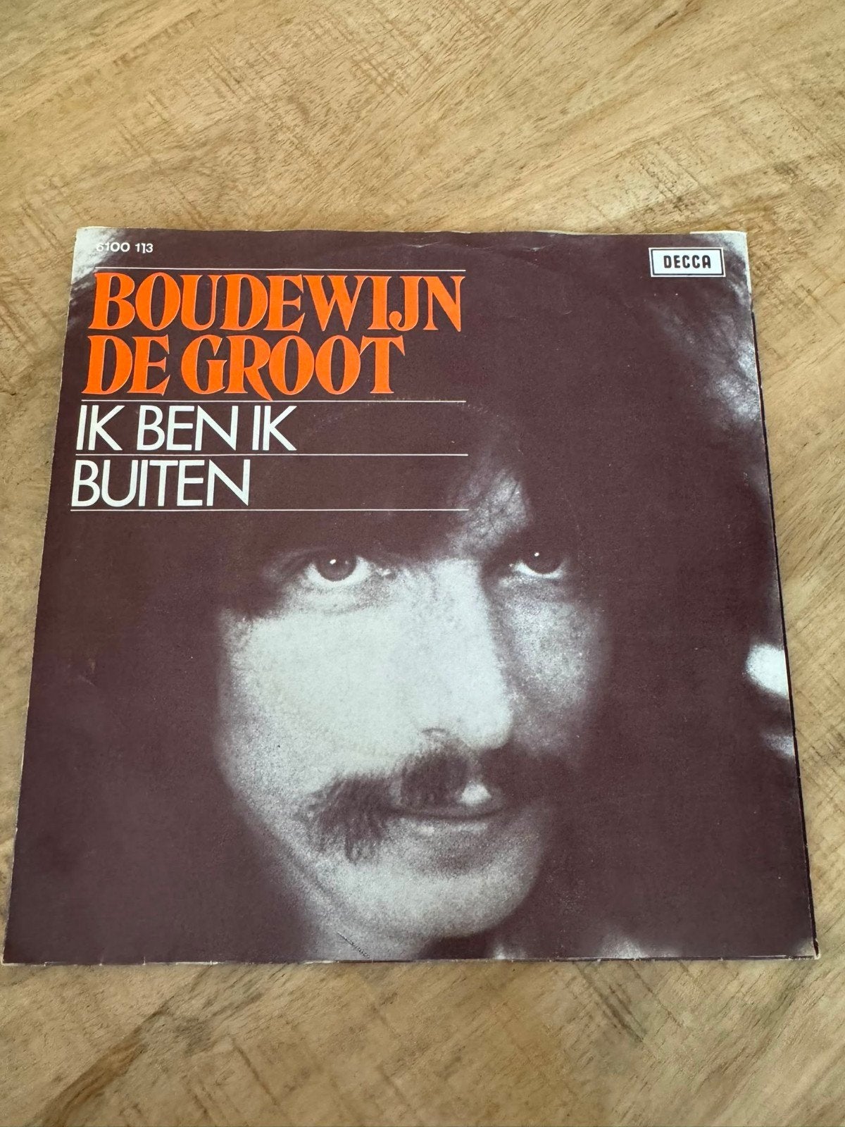 Boudewijn de Groot - Ik Ben Ik / Buiten (Vinyl Single), Gebruikt, 7 inch, Pop, EP
