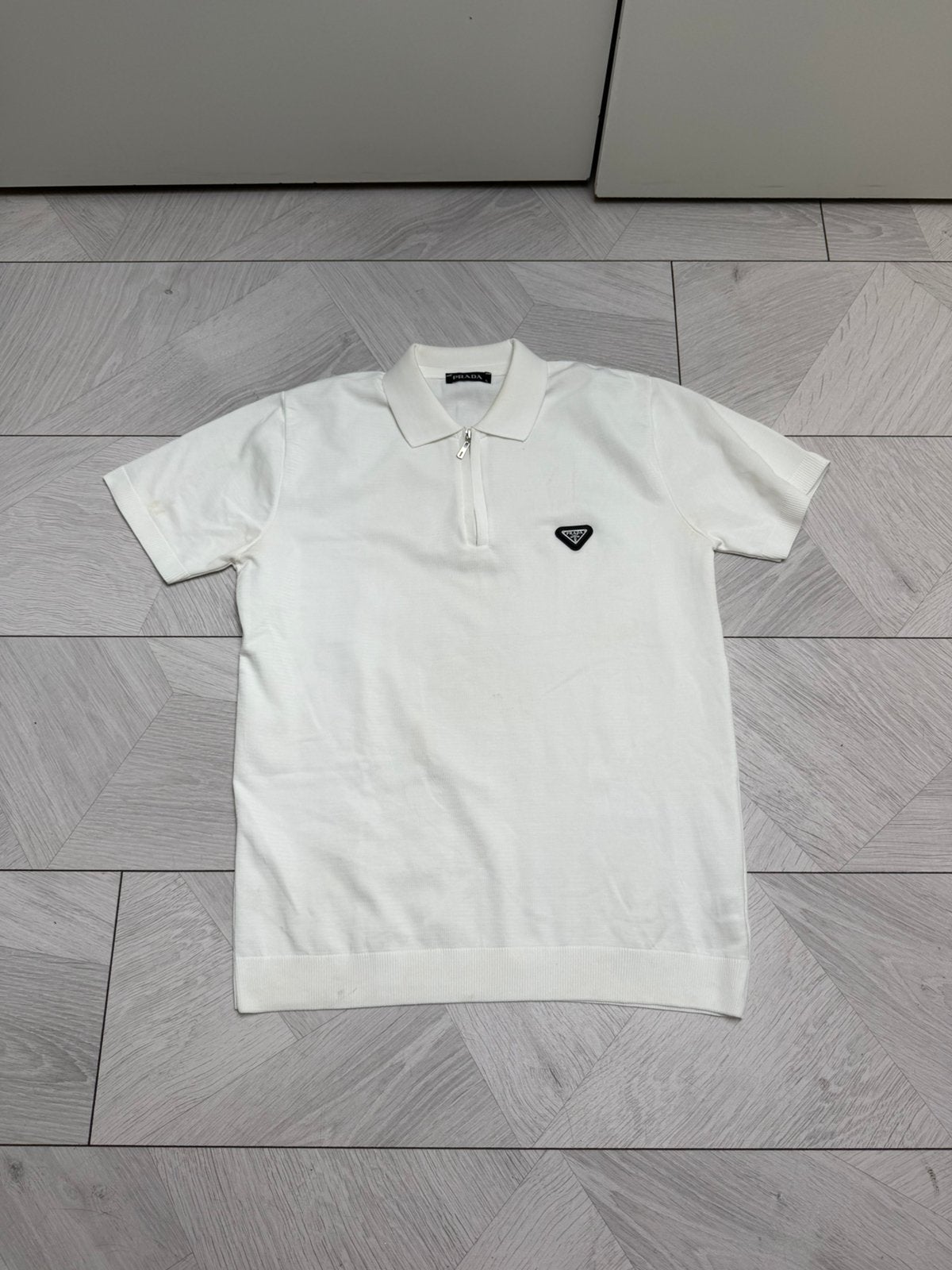 Prada Polo, Ophalen of Verzenden, Gedragen, Zwart