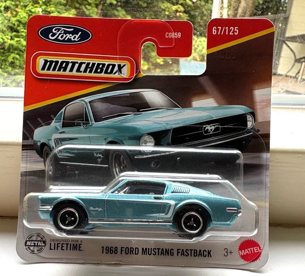 Matchbox Ford Mustang Fastback, Ophalen of Verzenden, Nieuw, Auto