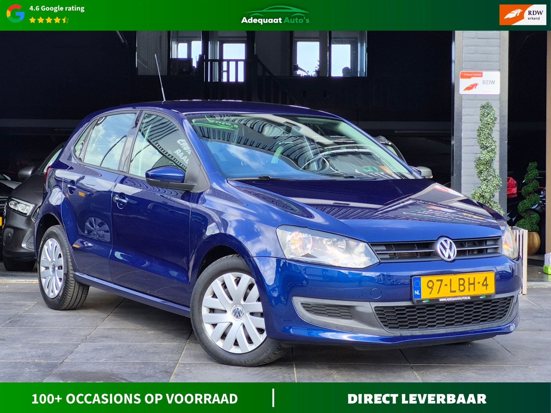 Volkswagen Polo 1.2 TSI Comfortline|Automaat|Cruise|1e Eig, Euro 5, Stof, Huisgarantie, 4 cilinders