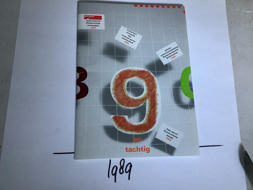 Jaarcollectie postzegels PTT 1989 compleet, Postzegels en Munten, Postzegels | Volle albums en Verzamelingen, Ophalen of Verzenden