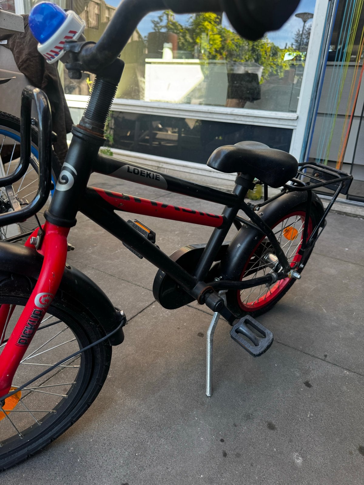 Loekie kinderfiets -, Ophalen, Gebruikt, Terugtraprem, 16 tot 20 inch