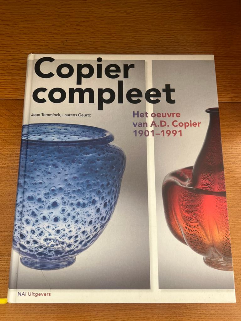 Copier compleet Het oeuvre van A.D. Copier 1901–1991, Antiek en Kunst, Antiek | Glas en Kristal, Ophalen of Verzenden