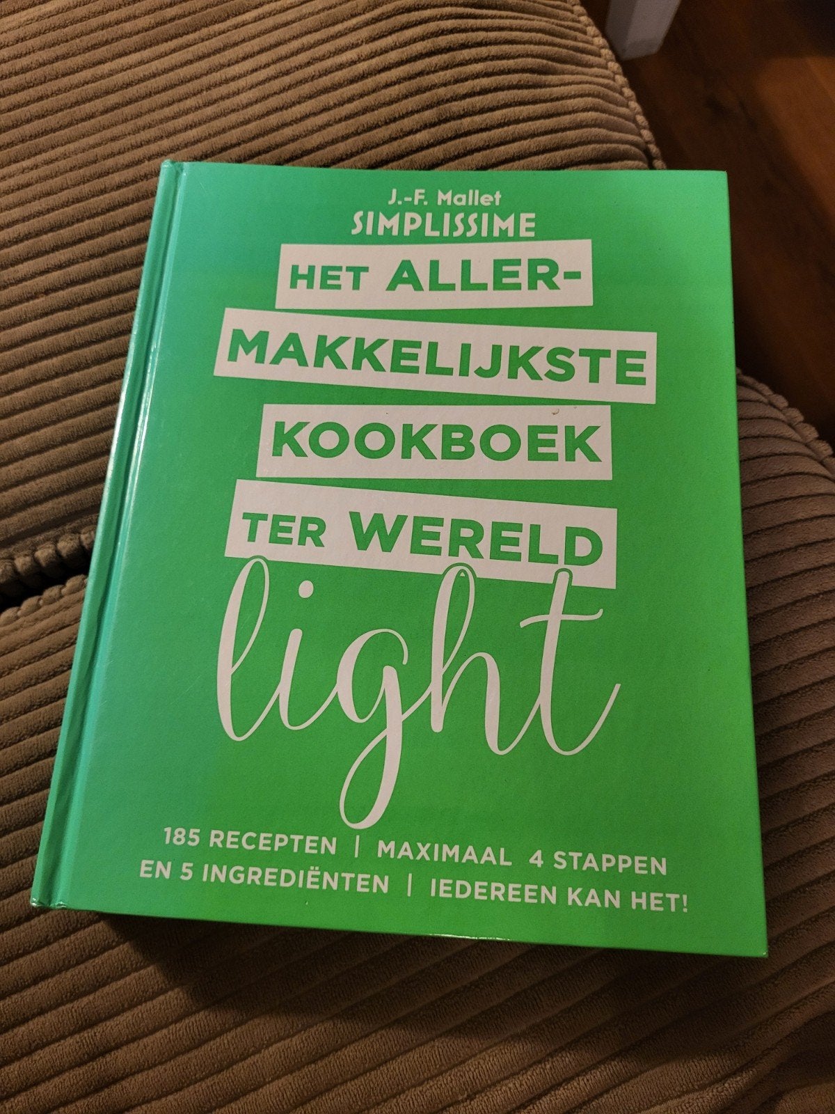 Het Allermakkelijkste Kookboek ter Wereld - Light, Gelezen, J.-F. Mallet, Ophalen of Verzenden, Hoofdgerechten