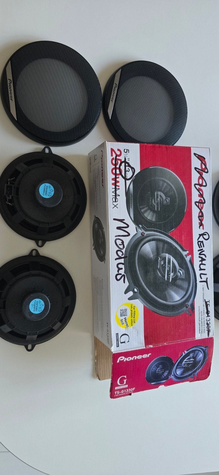 Pioneer speakers voor Renault Modus, Ophalen of Verzenden, Nieuw