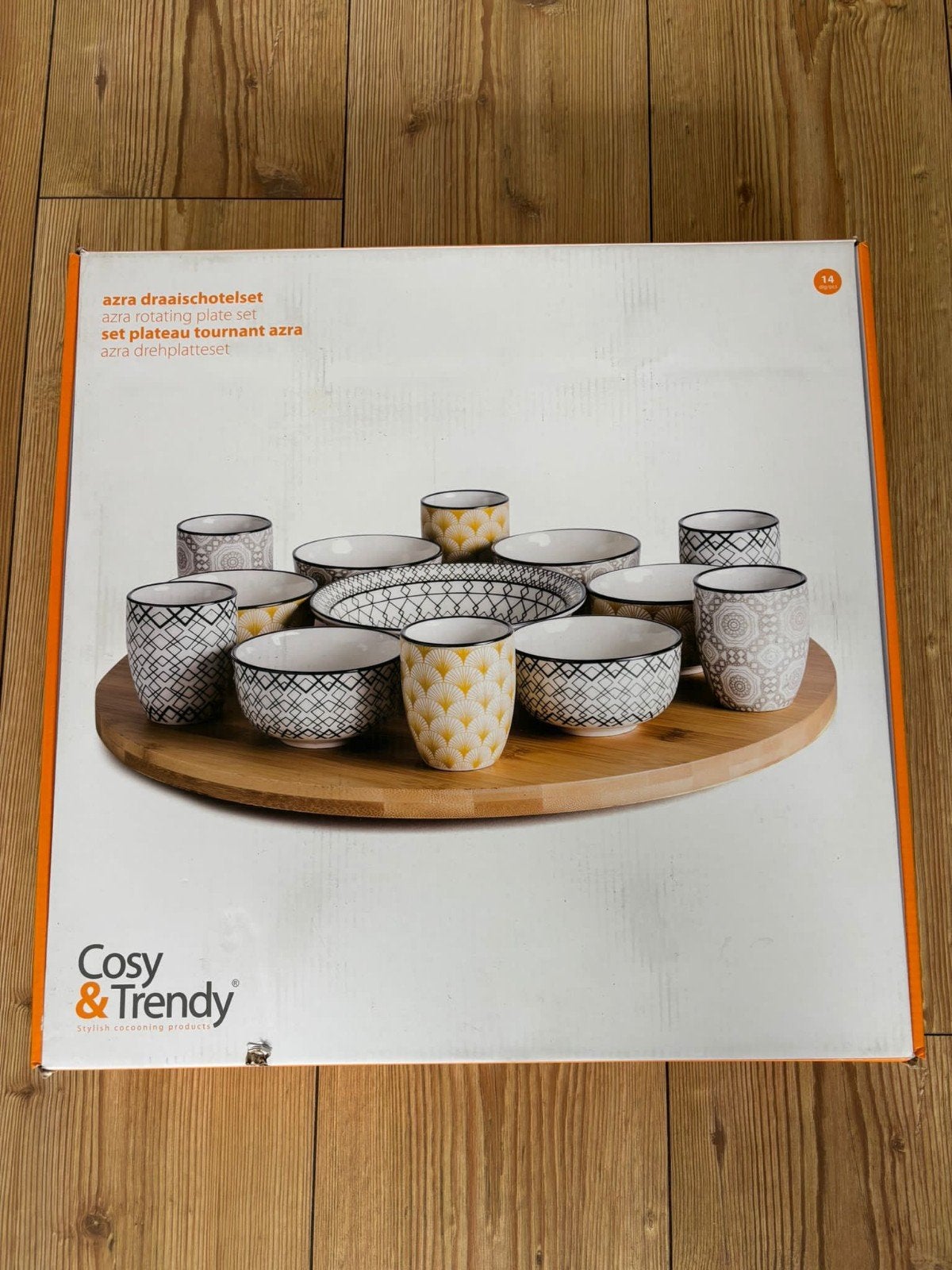 Cosy & Trendy Azra Draaischotelset - 14-delig, Ophalen, Overige merken, Keramiek, Overige typen