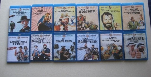 Bud Spencer & Terence Hill Blu-Ray Bluray, Ophalen of Verzenden, Nieuw in verpakking, Actie