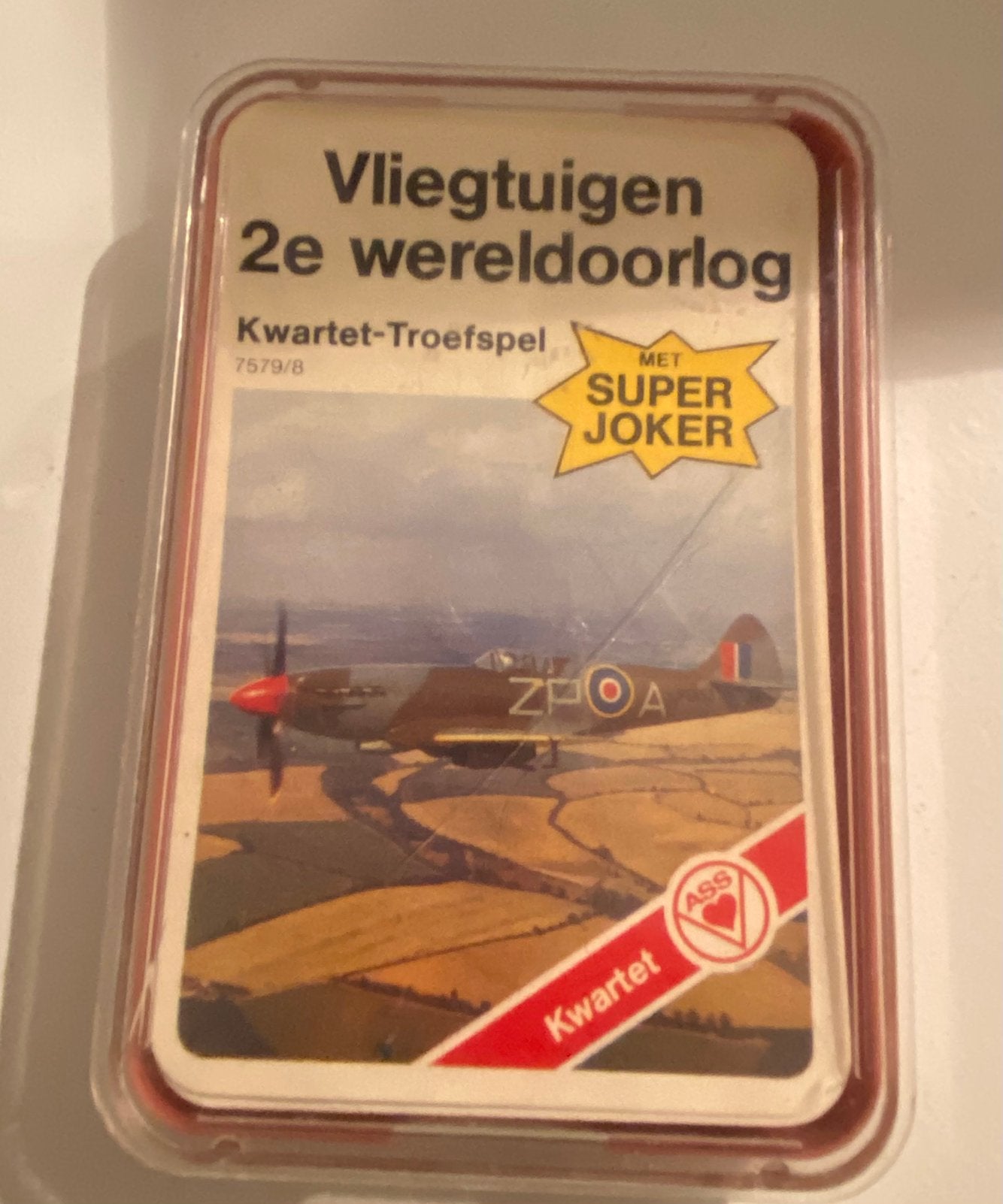 Kwartet spel Vliegtuigen 2e wereldoorlog, Verzamelen, Ophalen of Verzenden, Gebruikt, Kwartet(ten)