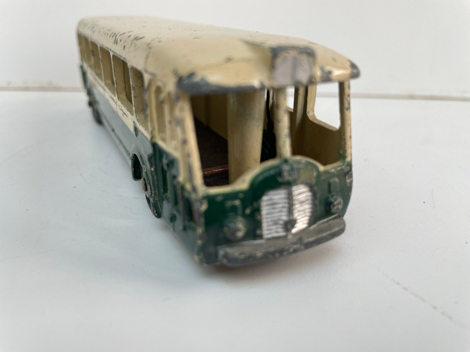 Vintage Dinky Toys Autobus Parisien Somua Panhard, Hobby en Vrije tijd, Modelauto's | 1:43, Ophalen of Verzenden, Gebruikt
