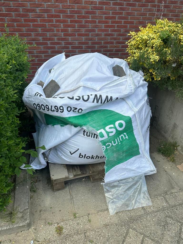 Half big 1 m3 bag zand (ca. 750kg), Tuin en Terras, Zand, Ophalen of Verzenden, Nieuw, Ophoogzand