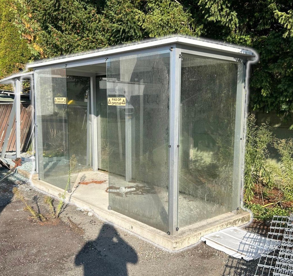 Wachthuisje 1500,00 euro Rokershok/ Abri, Tuin en Terras, Ophalen, Gebruikt, Overige typen