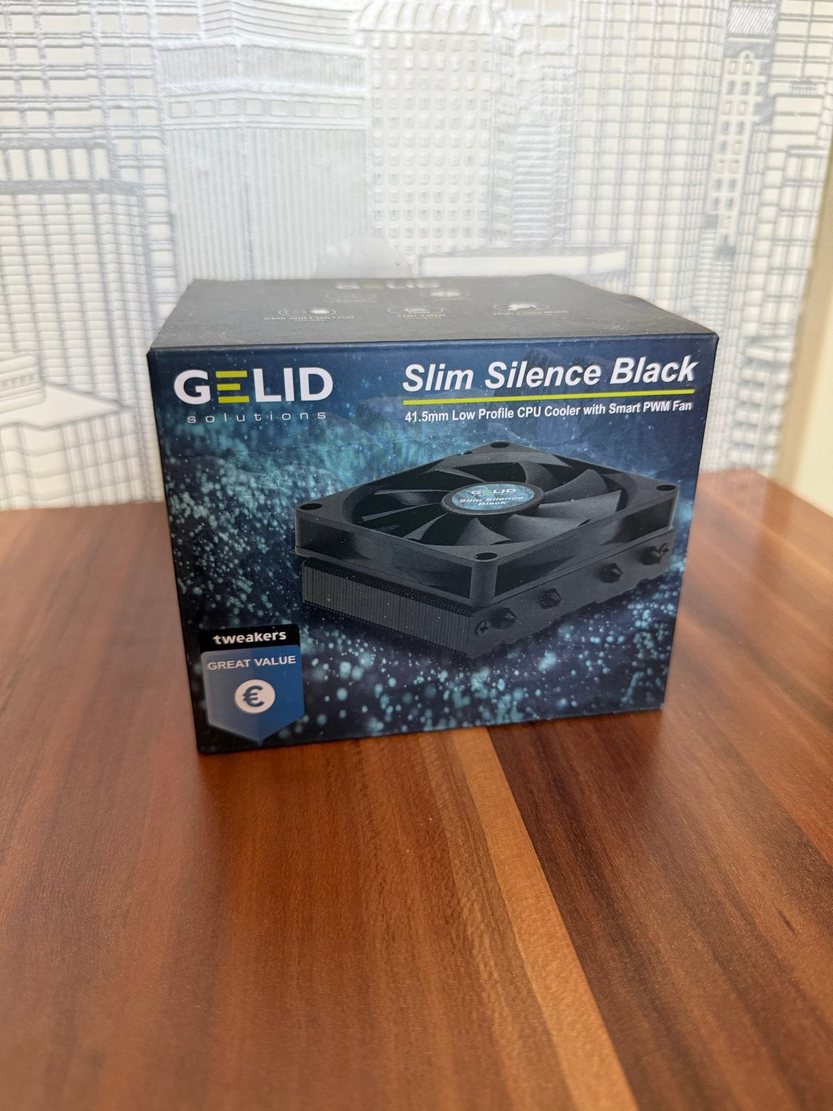 GELID Slim Silence Black CPU Koeler - Nieuw in verpakking, Computers en Software, Computerkoelers, Ophalen, Nieuw, Luchtkoeling