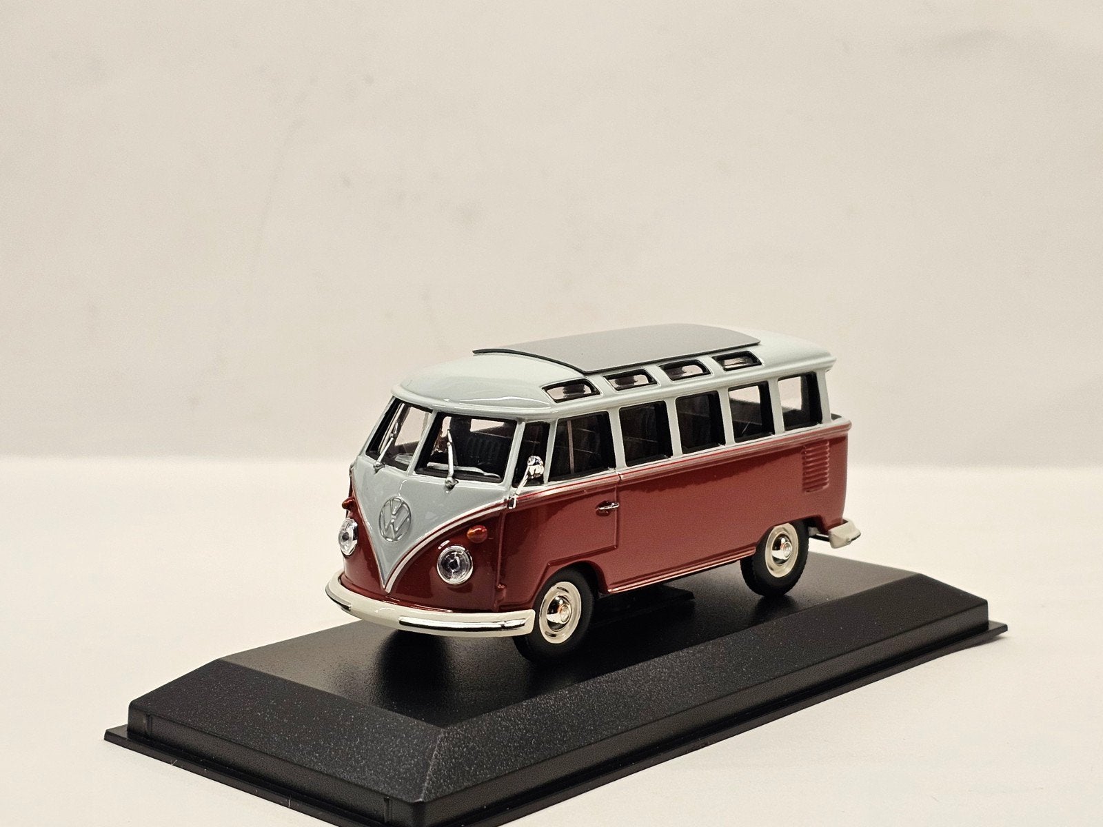 Maxichamps VW T1 Samba Bus 1:43, Auto, Nieuw, Ophalen of Verzenden, MiniChamps