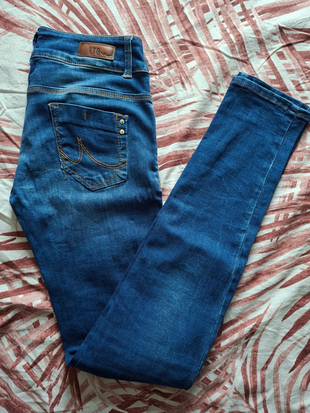 LTB Jeans Low Rise Super Slim W28/34, Blauw, Ophalen of Verzenden, Zo goed als nieuw, LTB