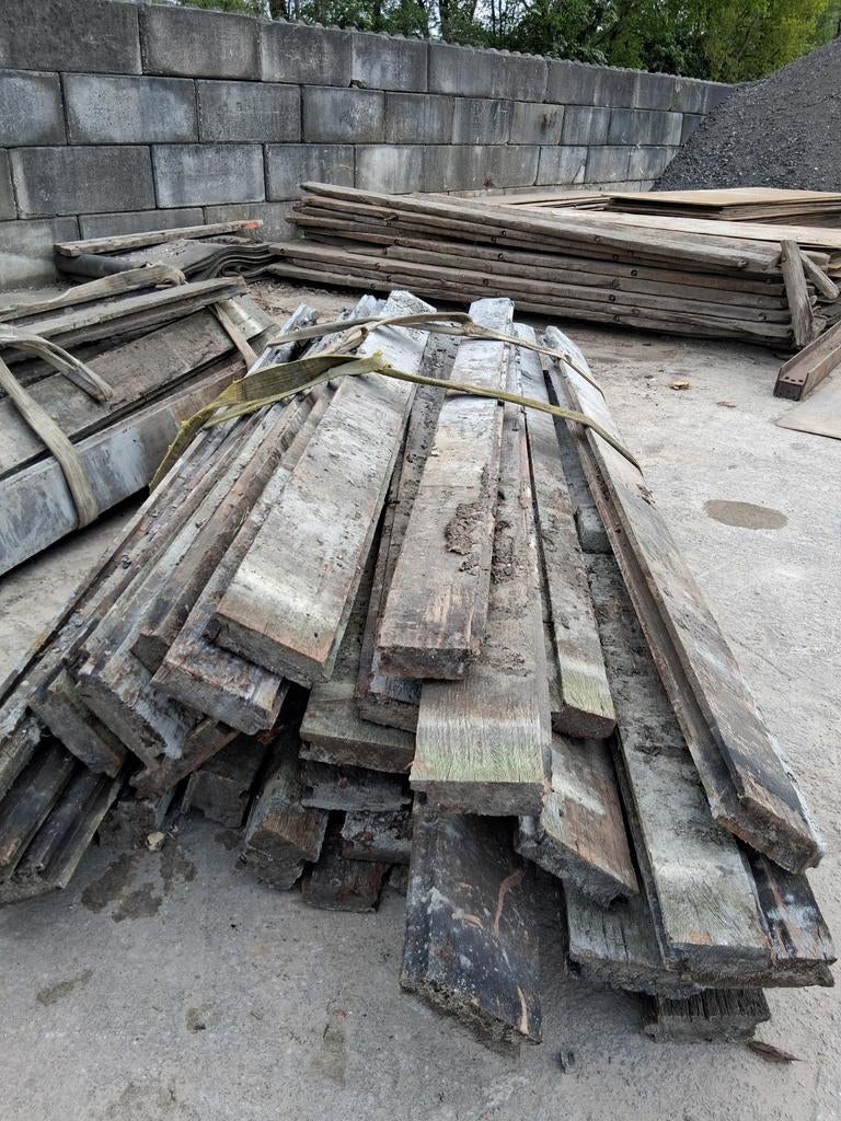 Mooie partij Azobé hardhout circulair, Tuin en Terras, Palen, Balken en Planken, Ophalen, Gebruikt, Planken, Hardhout