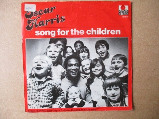 s2438 oscar harris - song for the children, Cd's en Dvd's, Ophalen, Gebruikt, 7 inch, Pop
