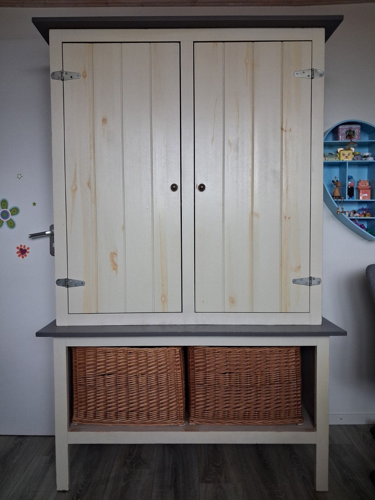 Houten kast (t.e.a.b.), Ophalen, Gebruikt, Kast, 50 tot 70 cm