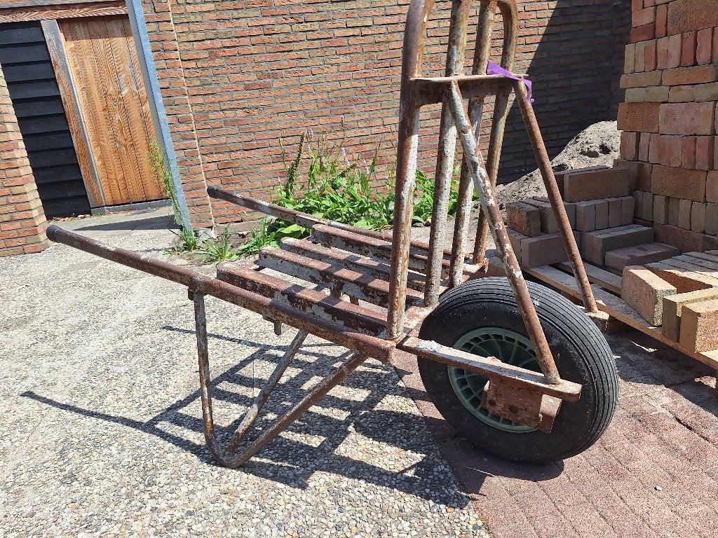 steenkruiwagen, Ophalen, Gebruikt, Handmatig, Eenwielig