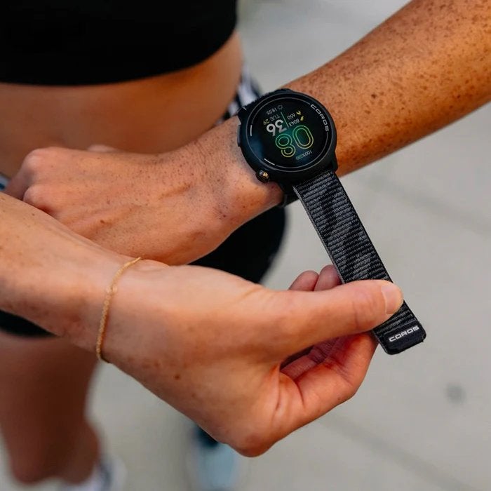 Coros Pace Pro sporthorloge, Afstand, Zwart, Ophalen of Verzenden, Zo goed als nieuw