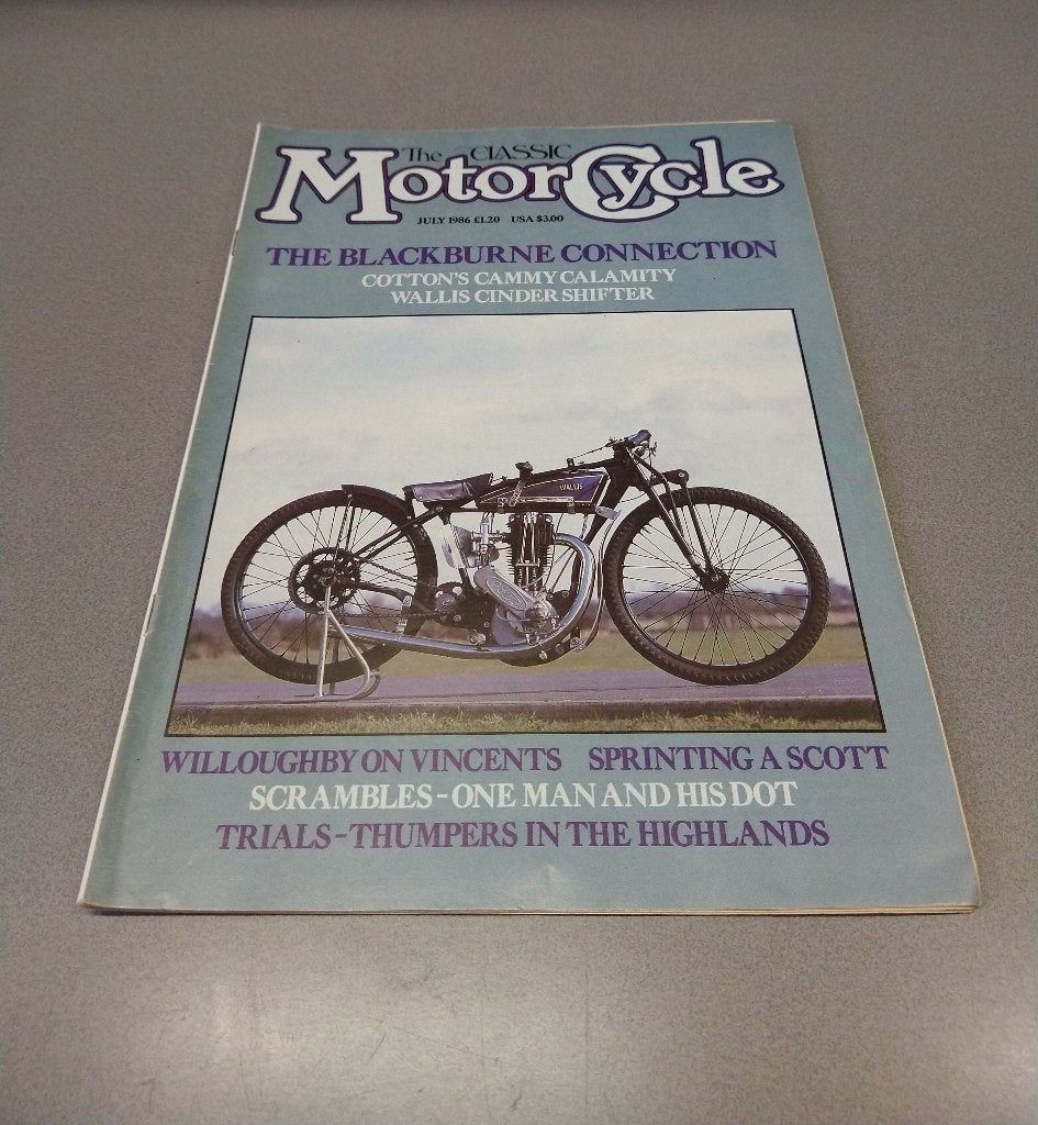 The Classic Motorcycle juli 1986, Verzenden, Gelezen