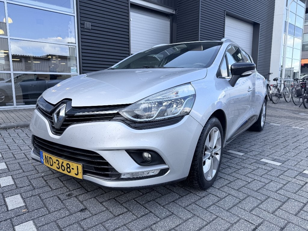 Renault Clio 1.5 DCI Estate 2017 Grijs | incl. BTW | 1e, Auto's, Voorwielaandrijving, Stof, 625 kg, 4 cilinders