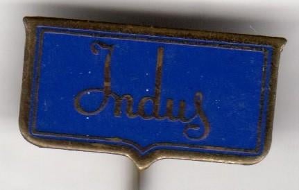 Speldje INDUS HORLOGE BLAUW (A5), Verzenden, Gebruikt, Overige onderwerpen
