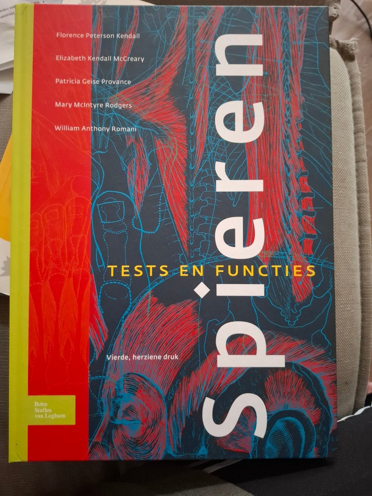 Spieren: Tests en Functies - Vierde, herziene, Boeken, Florence Peterson Kendall et al., Zo goed als nieuw, Beta, HBO